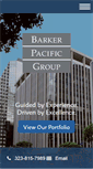Mobile Screenshot of barkerpacific.com
